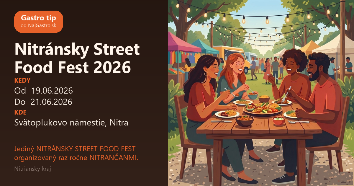 Nitránsky Street Food Fest 2026
