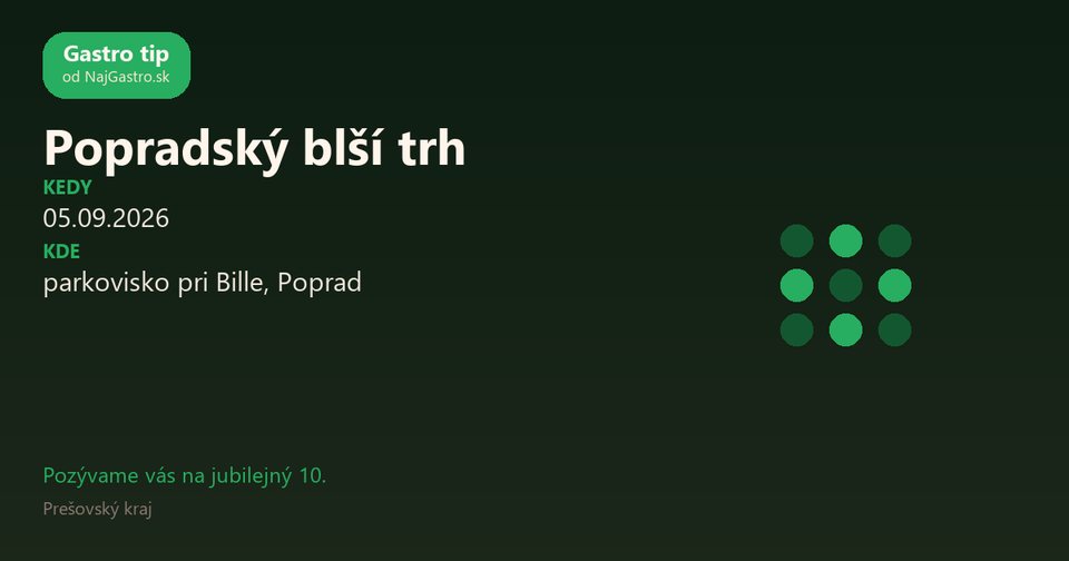 Popradský blší trh