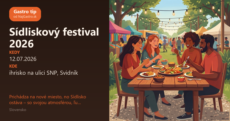 Sídliskový festival 2026