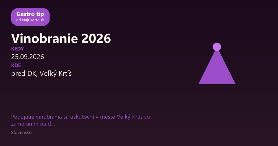 Vinobranie 2026