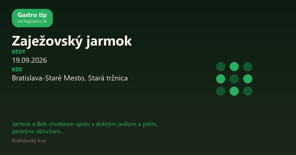 Zaježovský jarmok