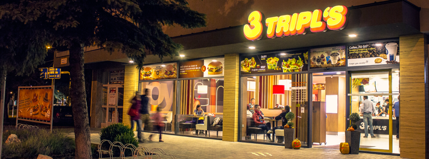 3 Tripl's — Fast Food v meste Komárno