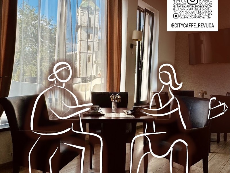 City Caffe — Kaviareň v meste Revúca