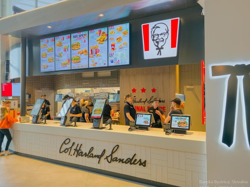 KFC — Fast Food v meste Banská Bystrica