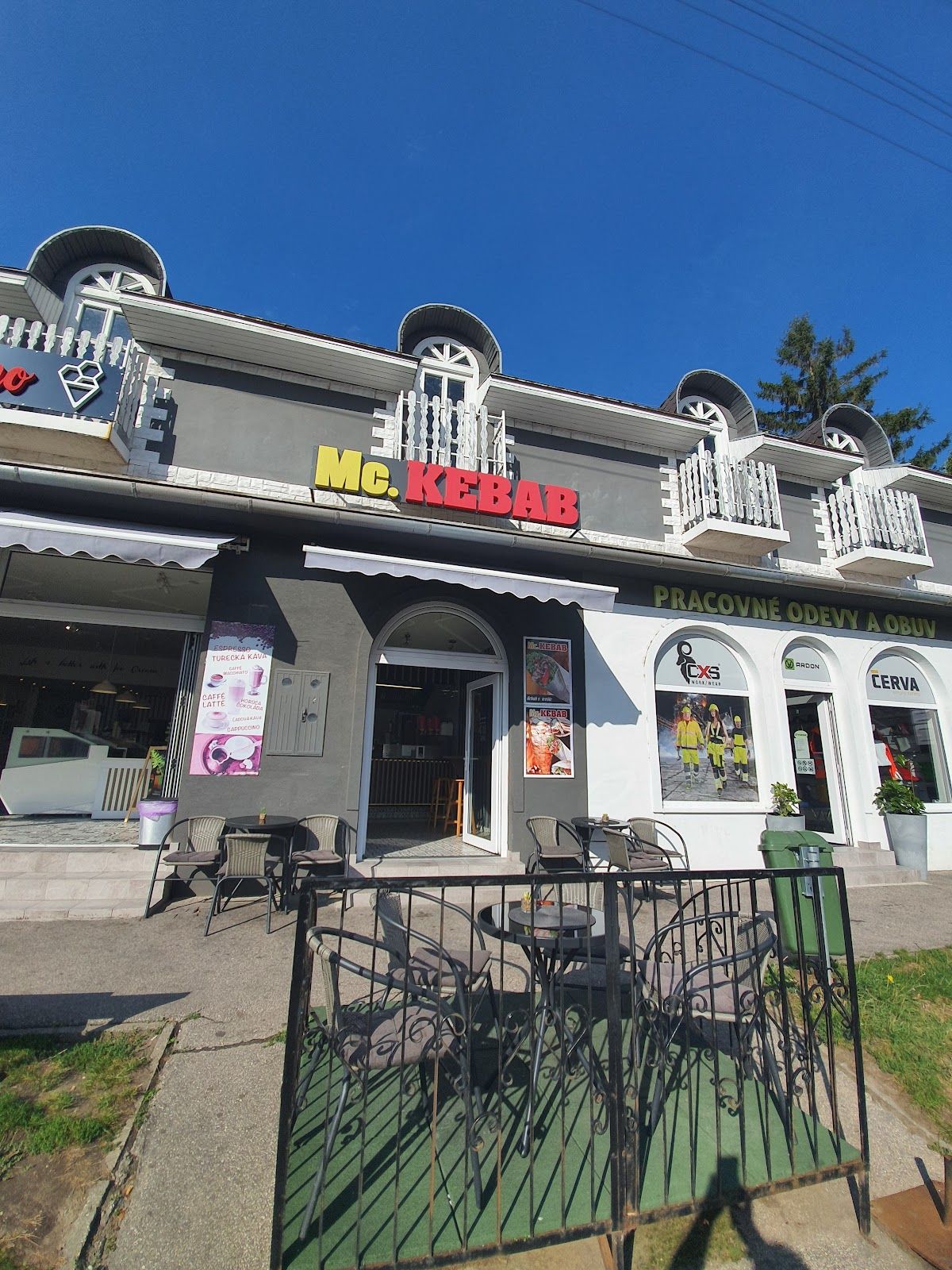 Mc Kebab — Blízkovýchodná v meste Želiezovce