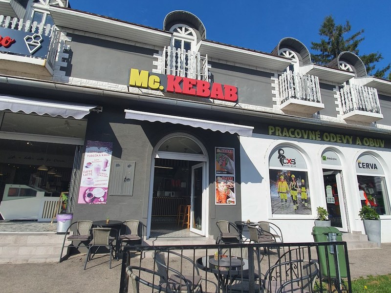 Mc Kebab — Blízkovýchodná v meste Želiezovce