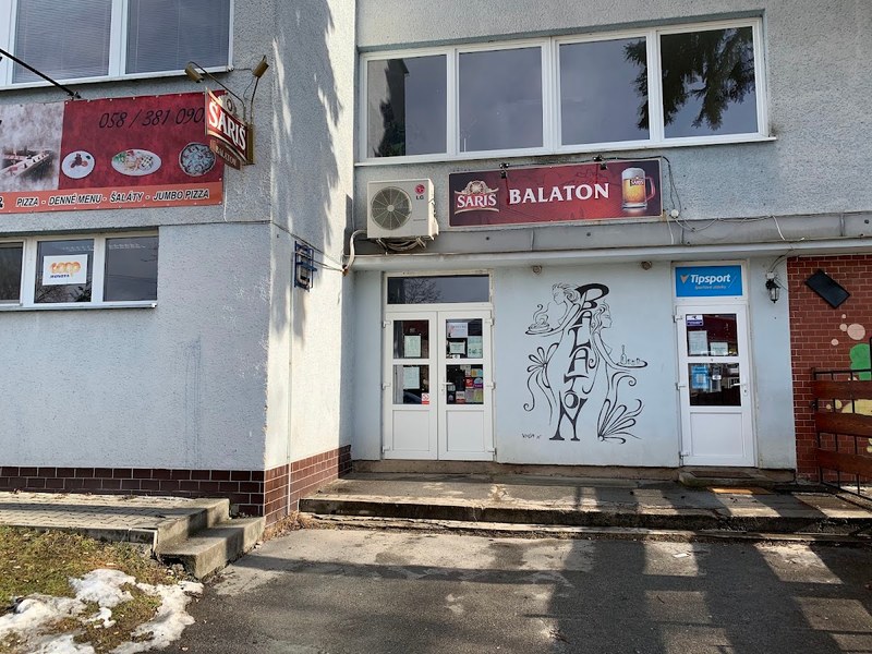 Reštauracia Balatón — Medzinárodná v meste Revúca